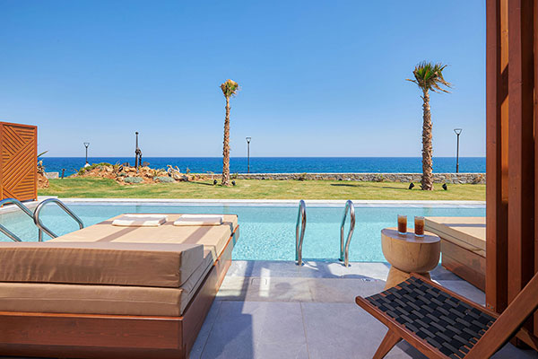 Enorme Santanna Island Superior Swim Up Sea View